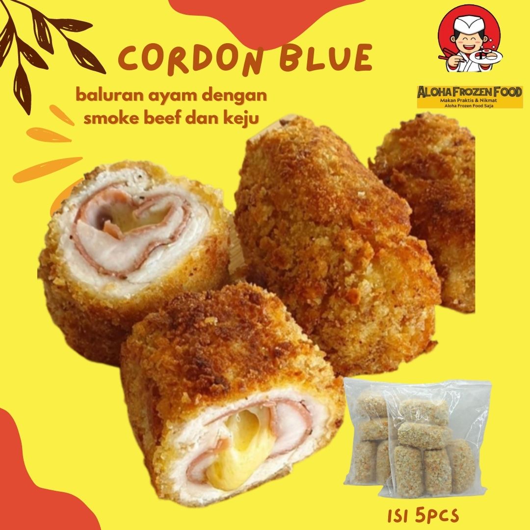 Cordon Blue Chicken Ayam Gulung Keju Beef isi 5